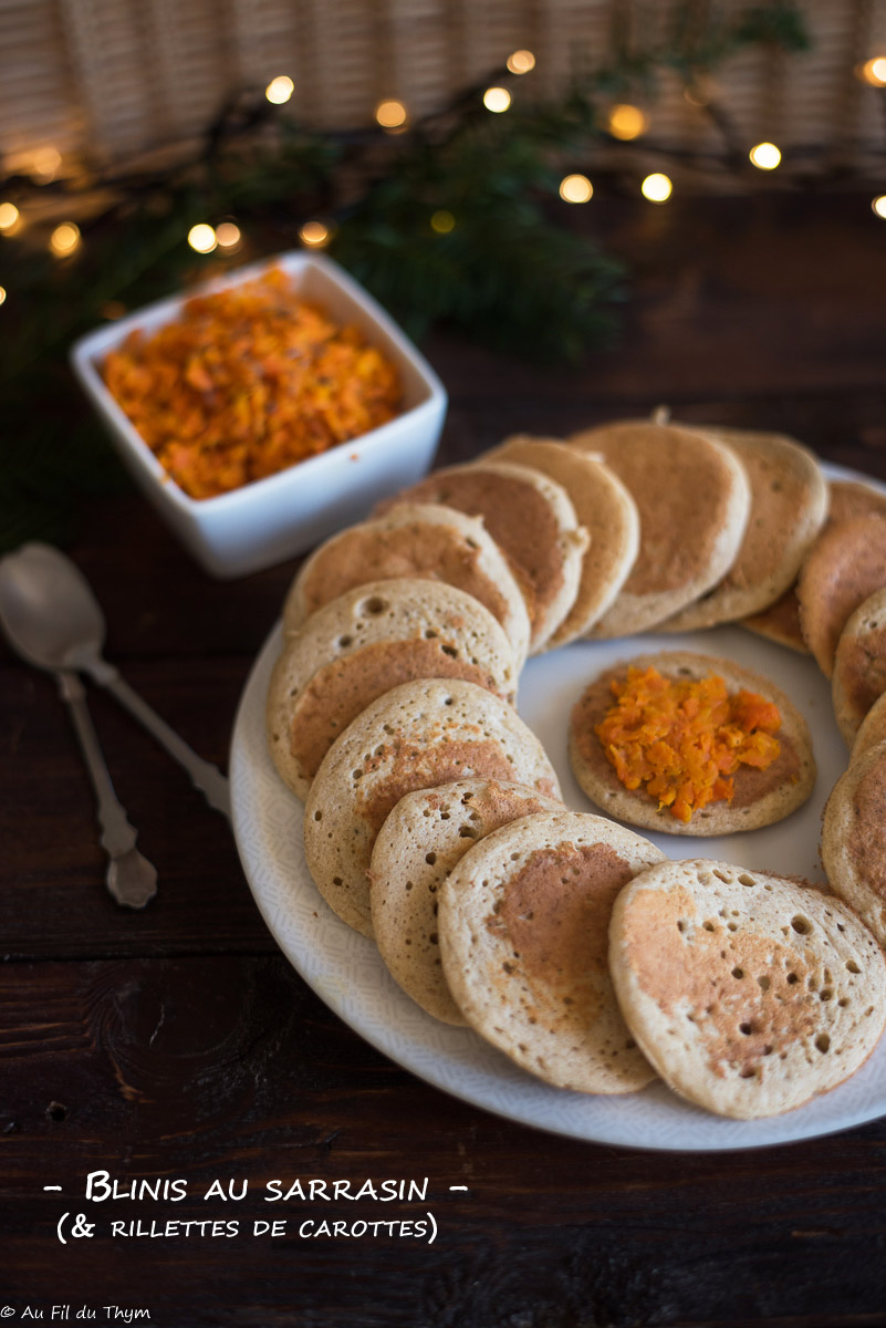 Blinis Au Sarrasin Au Fil Du Thym