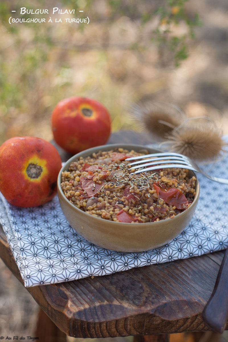 Bulgur pilavi - Au Fil du Thym