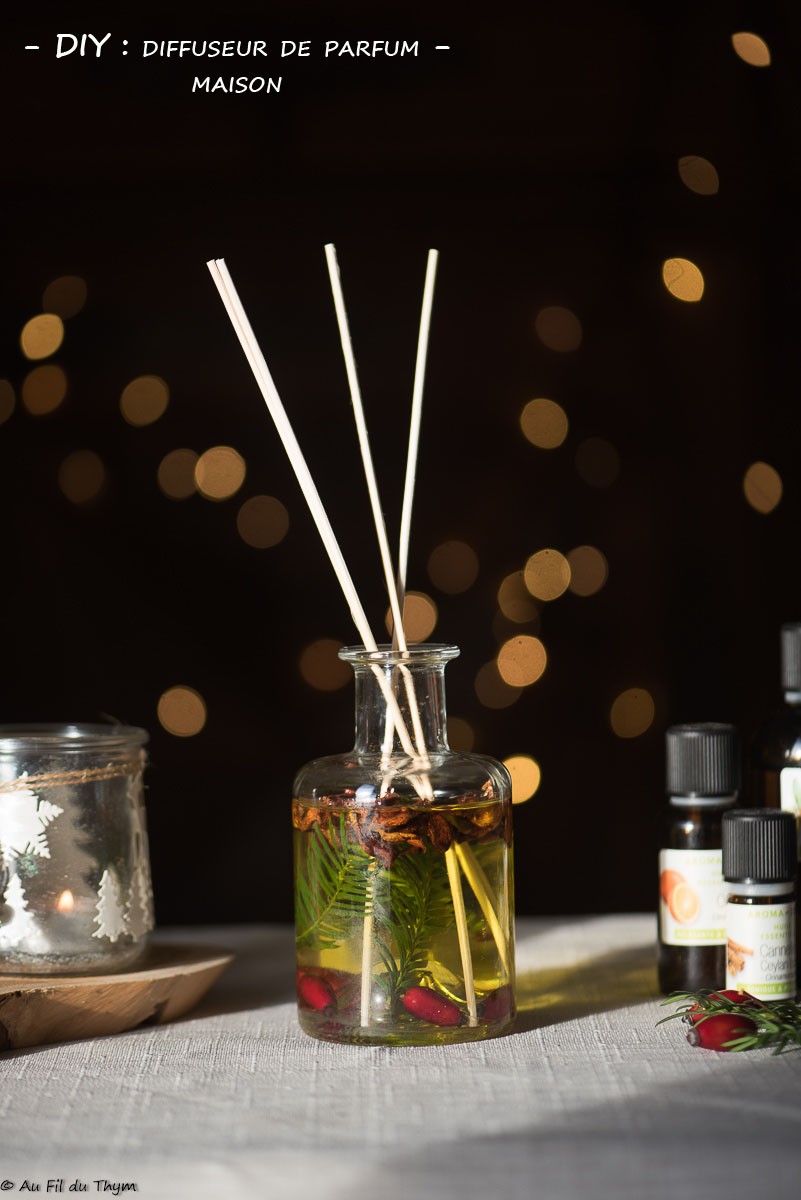 Diffuseur parfum maison - Au Fil du Thym