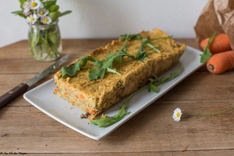Terrine de lentilles corail Au Fil du Thym
