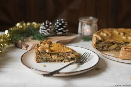 Tourte blettes pommes de terre et noix - Au Fil du Thym