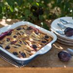 Clafoutis de prunes et amandes - Au Fil du Thym