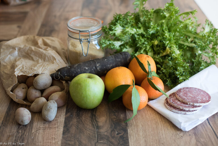 Menus de Saison - Janvier - Au Fil du Thym