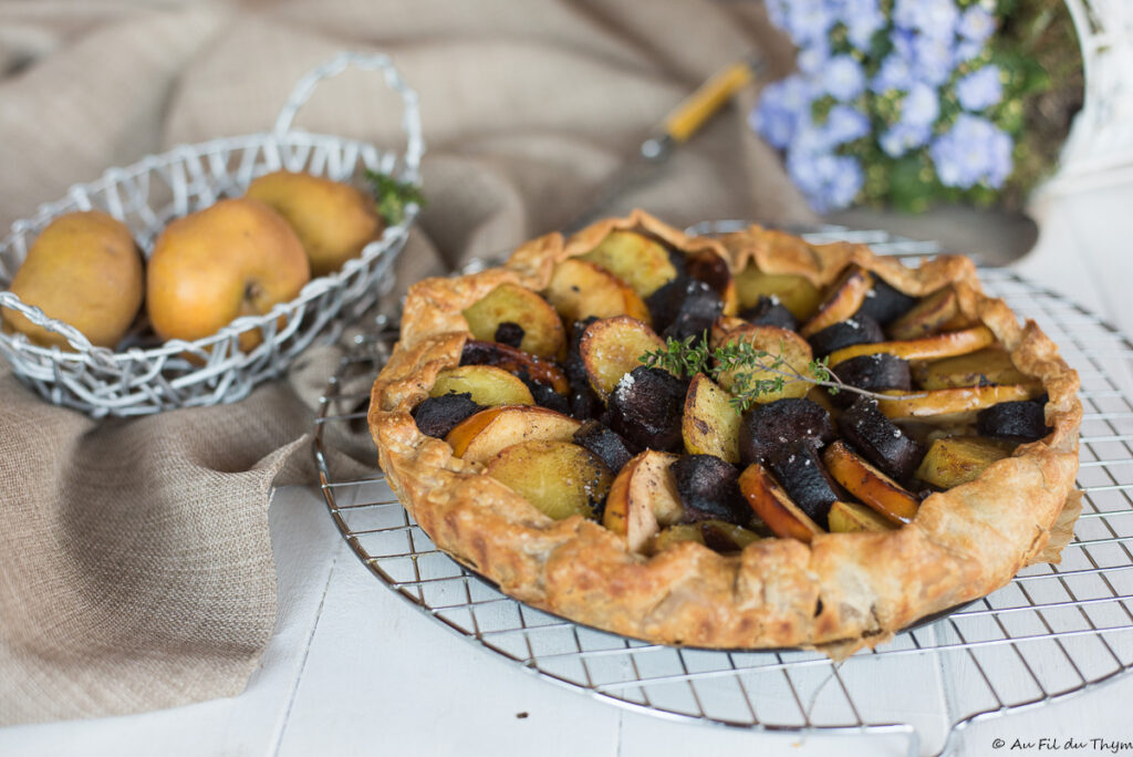 Tarte Au Boudin Noir Et Pomme De Terre