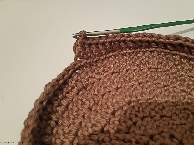 Tuto: Panier de cueillette crochet