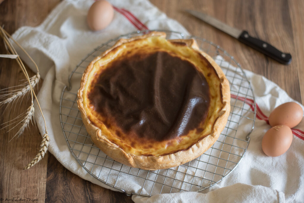 Flan pâtissier crémeux - Au Fil du Thym