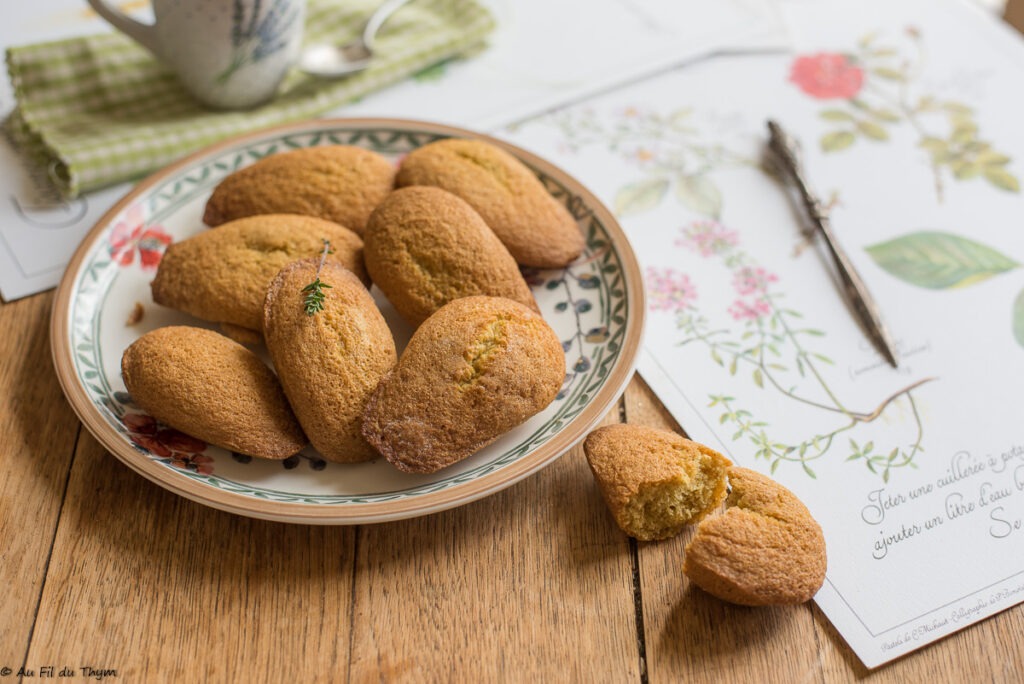 Madeleines Thym - Au Fil du Thym