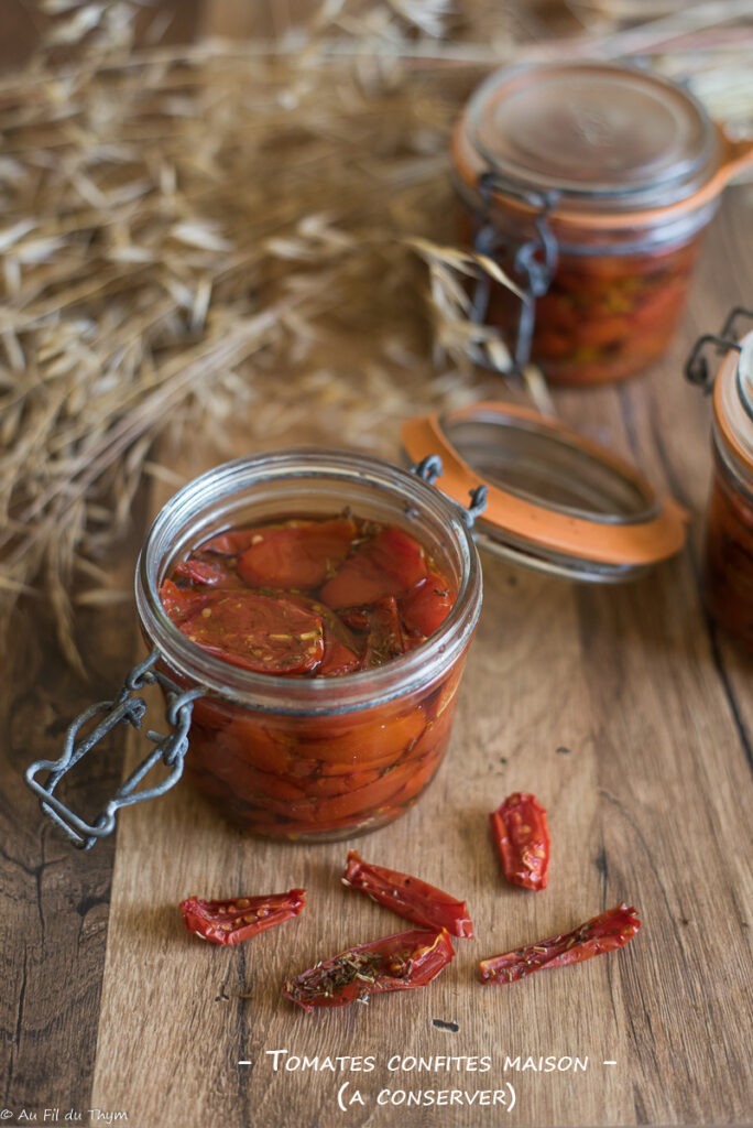  Tomates confites maison 