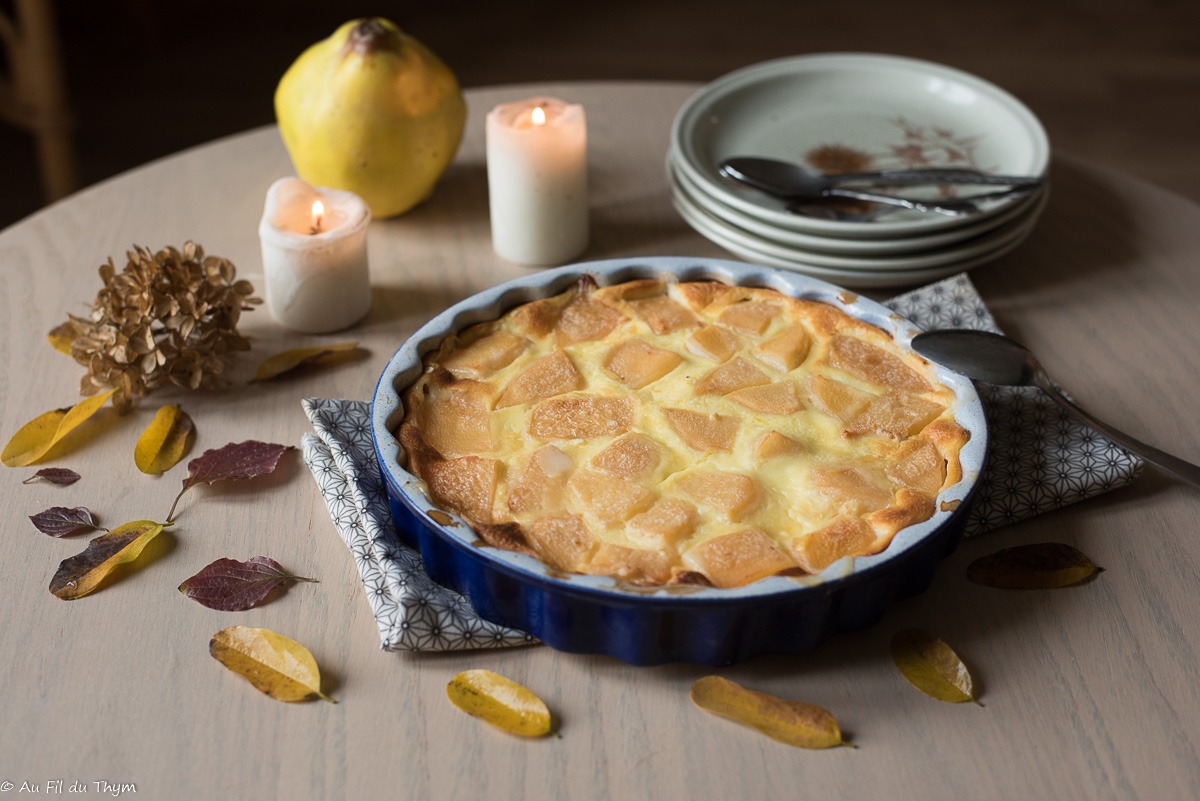 Clafoutis de coings