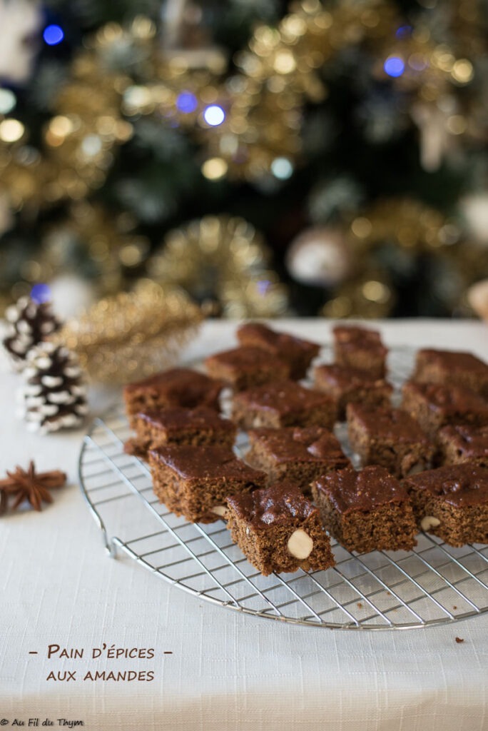 Pain d'épices amandes