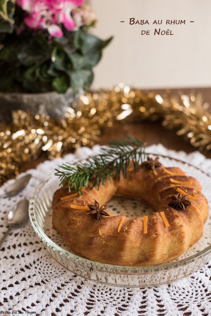 Baba au rhum de Noël ( de C. Lignac)