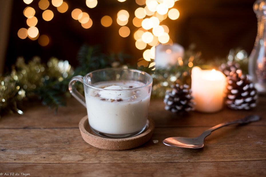 Cappuccino de chou fleur et noix - Au Fil du Thym