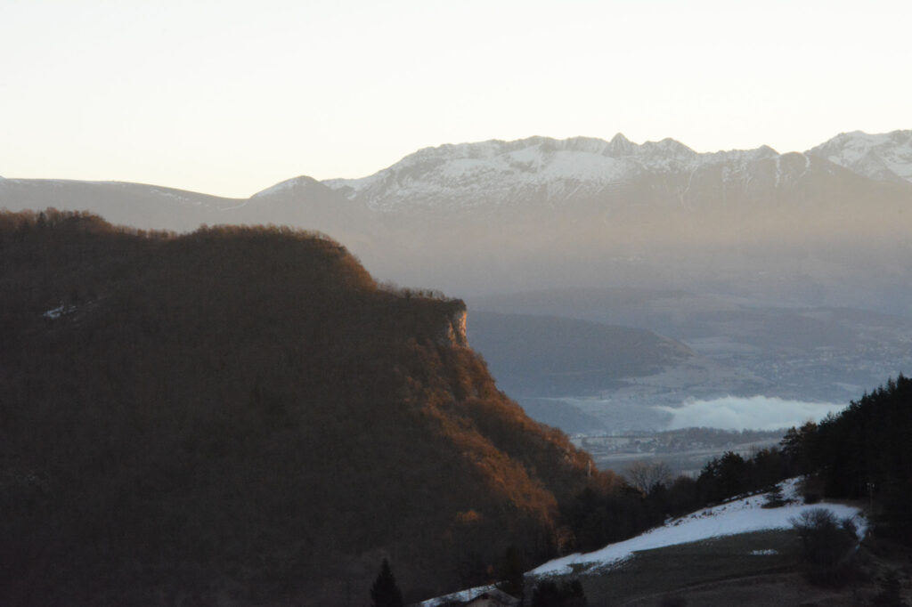 Lever de soleil du côté de Gresse-En-Vercors