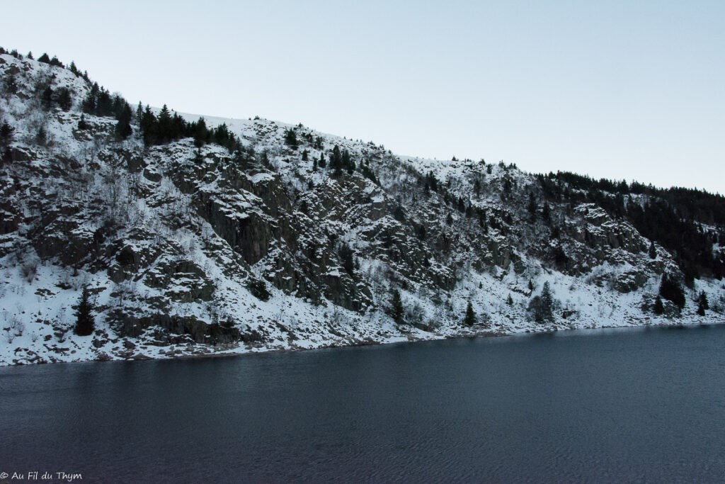 Balade dans les vosges sous la neige - Lac Blanc