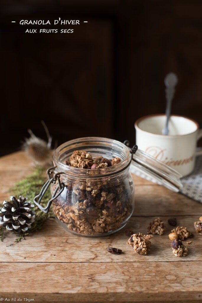 Granola hiver aux fruits secs