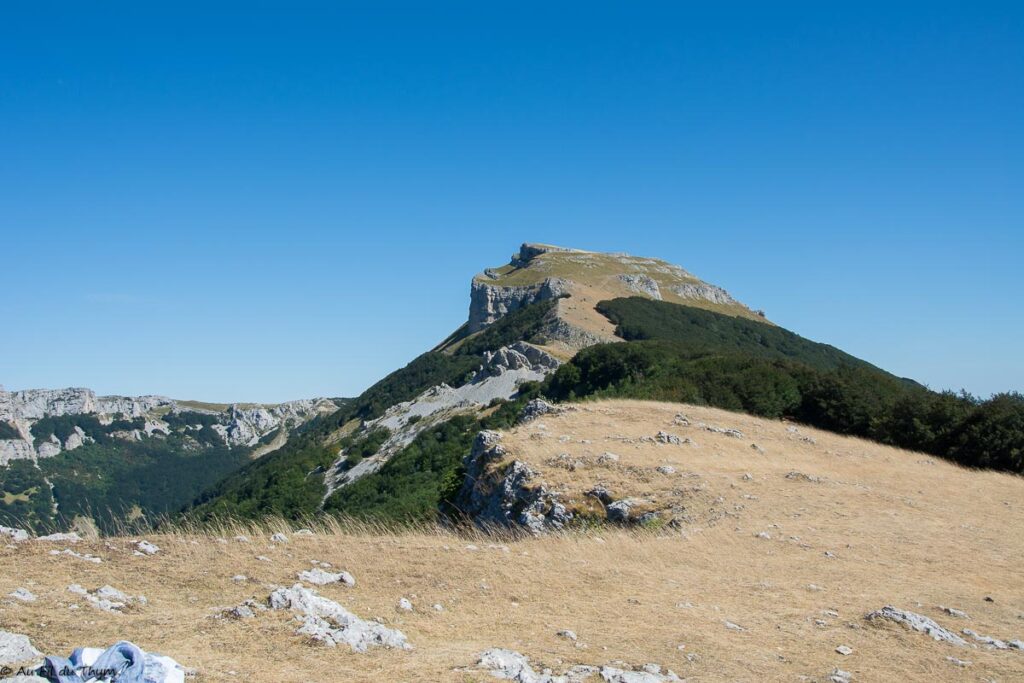 Roc de Touleau en fin d'été