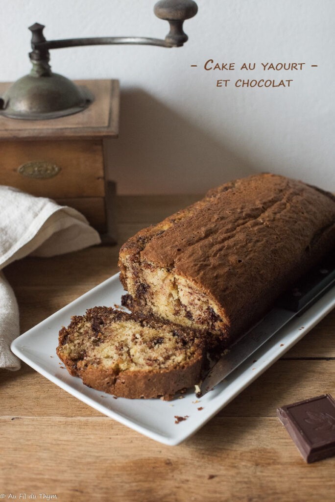 Cake yaourt chocolat facile