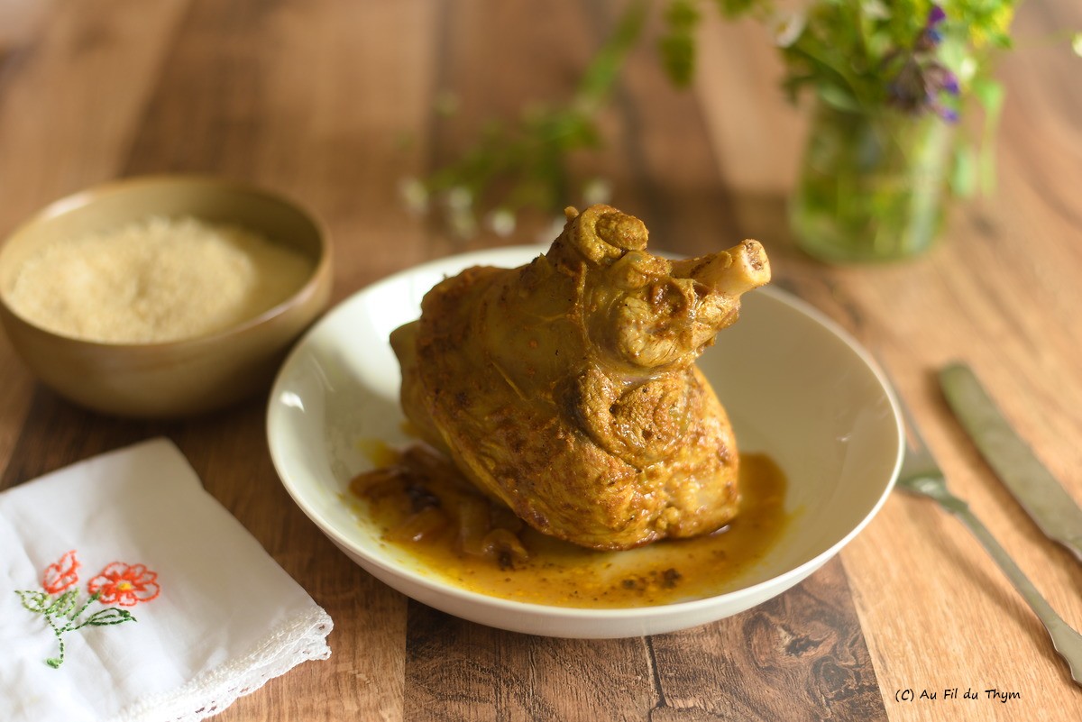 Souris d’agneau à l’orientale