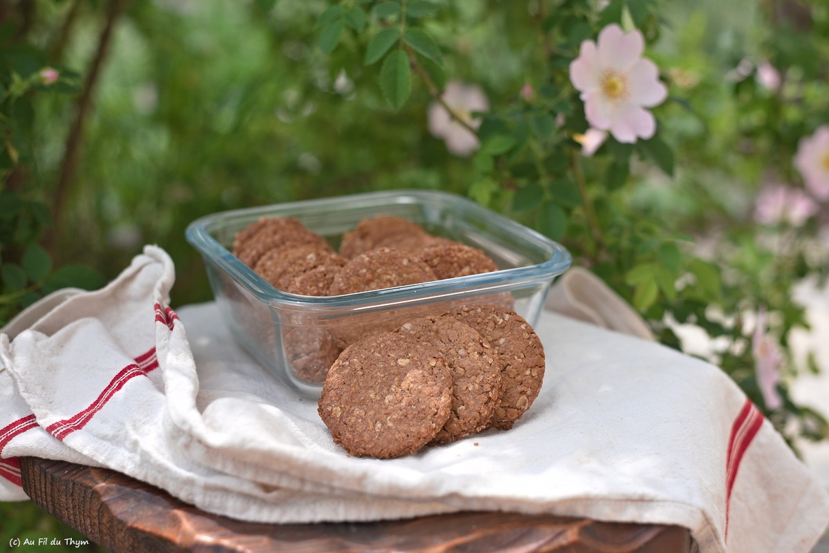 Biscuits flocons d’avoine (comme des Hobnobs)