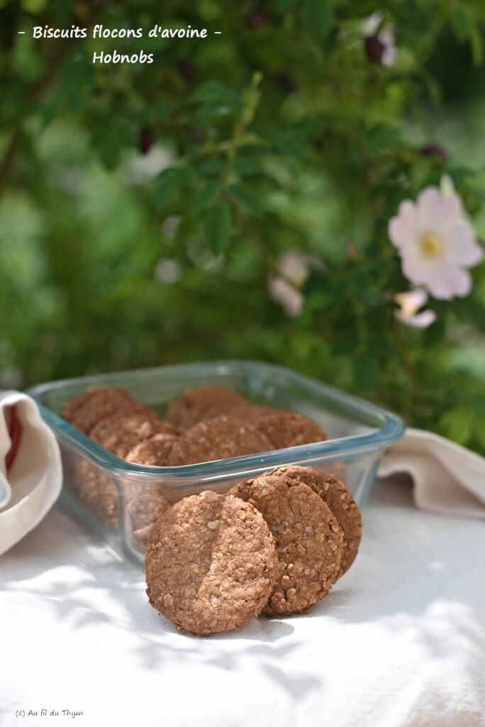 Biscuits flocons avoine - Hobnobs