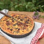 Quiche courgettes chorizo