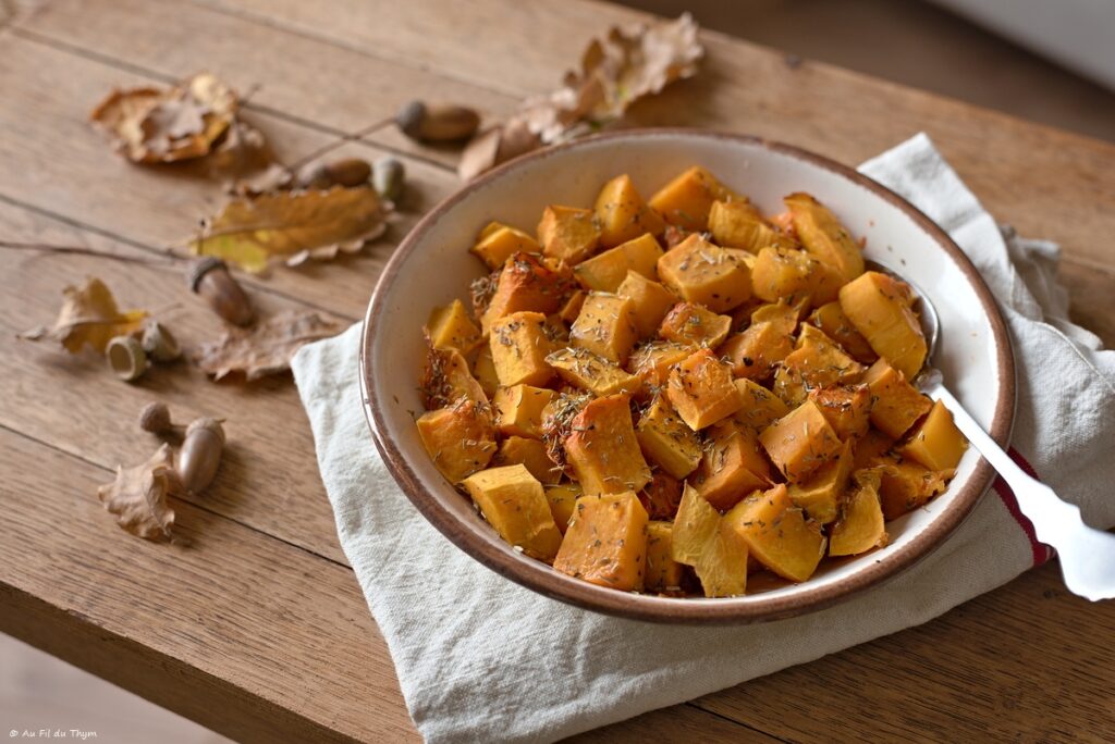Butternut rôtie aux herbes de Provence