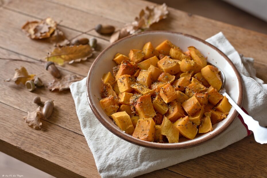 Butternut rôtie aux herbes de Provence