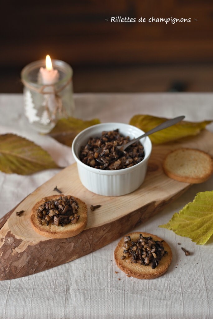 Rillettes de champignons