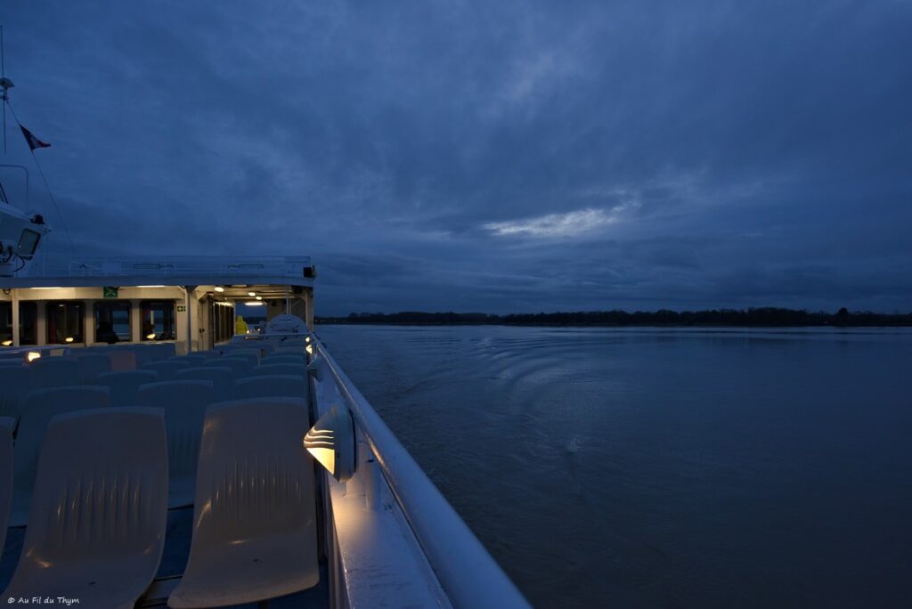 Bac Lamarque à Blaye - Gironde