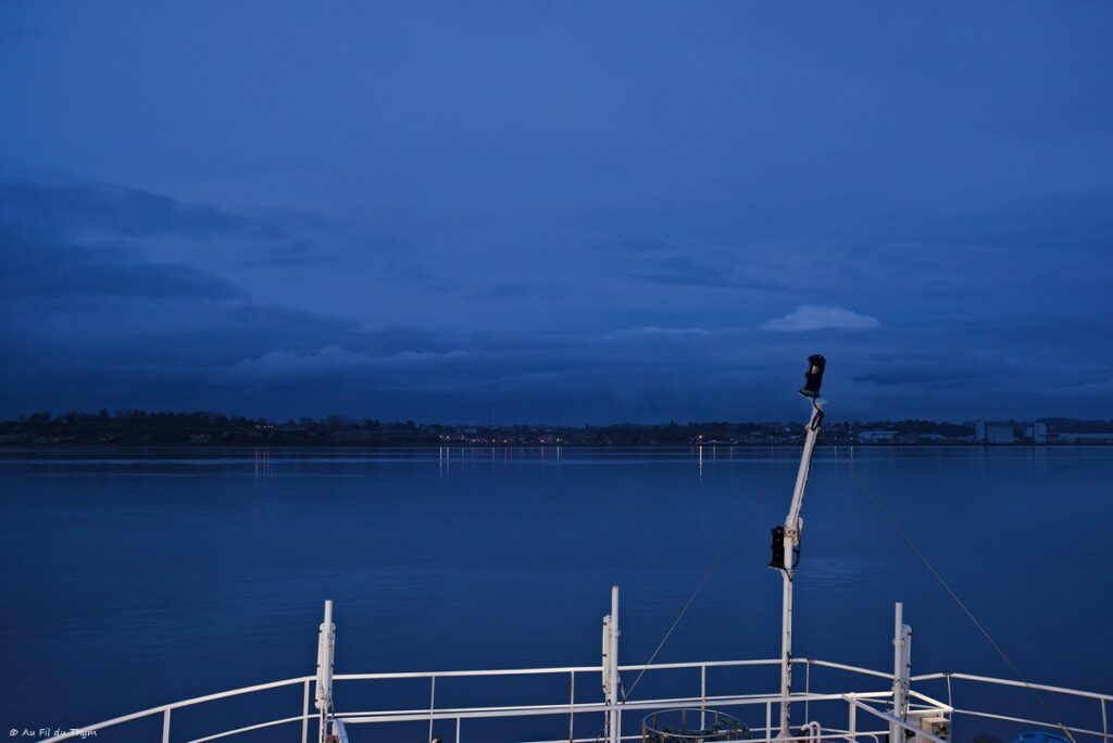 Bac Lamarque à Blaye - Gironde
