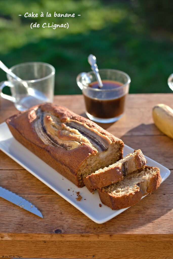 Cake banane (C. Lignac)